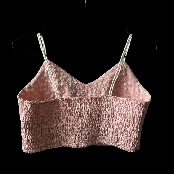 SHEIN Pink Sleeveless Crop Bustier Camisole - Picture 2 of 4